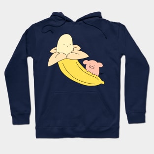 Pig and Peeled Banana Hoodie